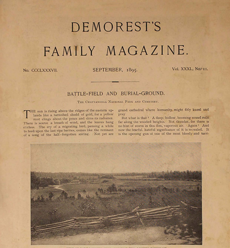 Demorest Magazine Sept 1895 Front Page